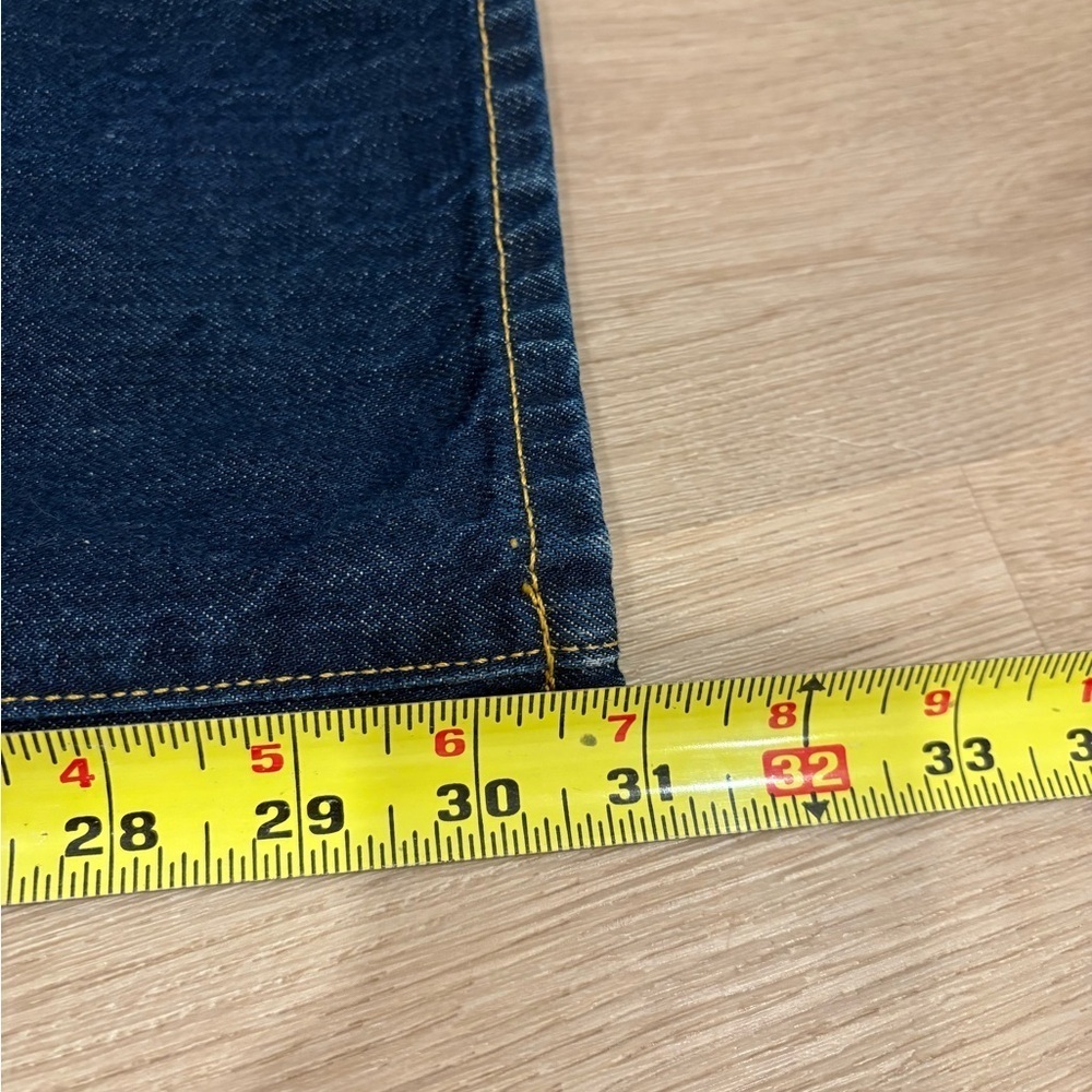 Stovepipe High Dark Blue Women's Jeans - Picture 8 of 8